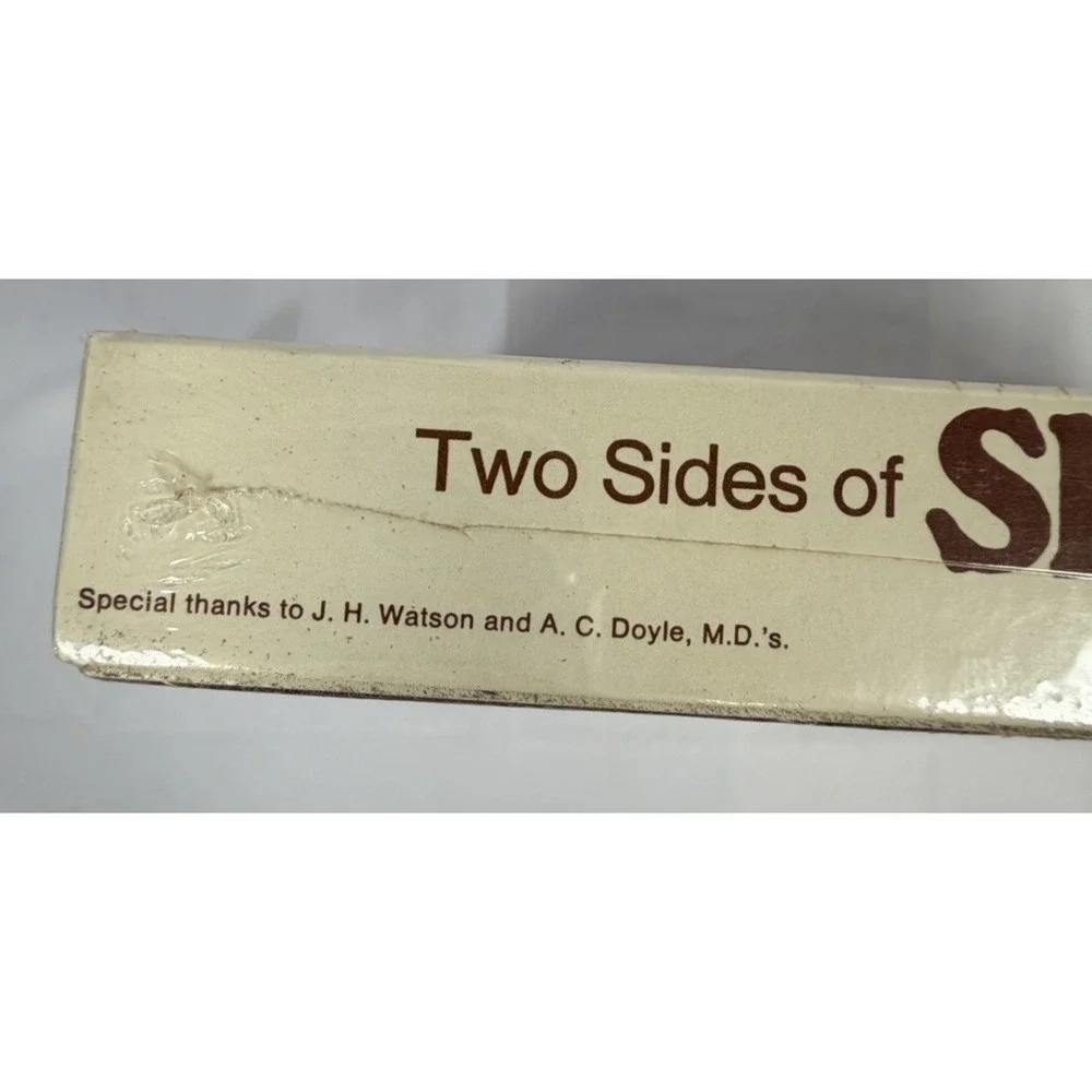 Vintage - Giant 1975 Two-Sided Sherlock Holmes Jigsaw Puzzle No. 221B NEW SEALED